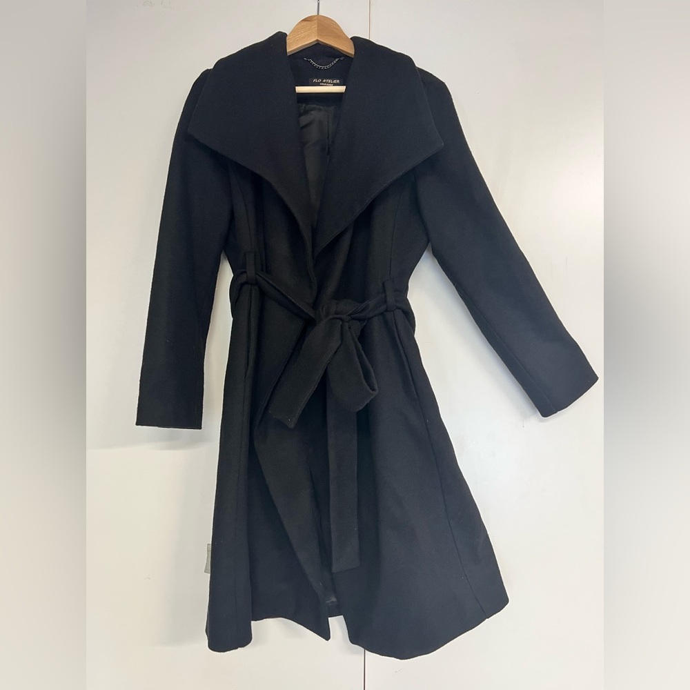 Custom made Wool Wrap Coat